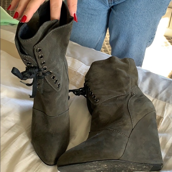 Wedge boots - Picture 2 of 5